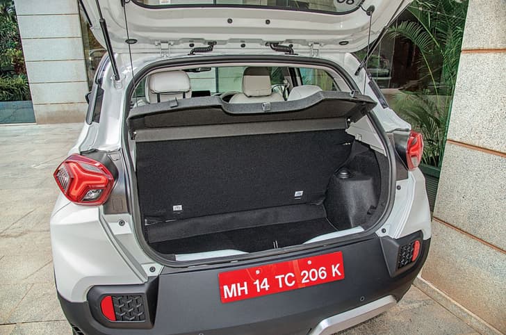 Tata Punch EV boot space 